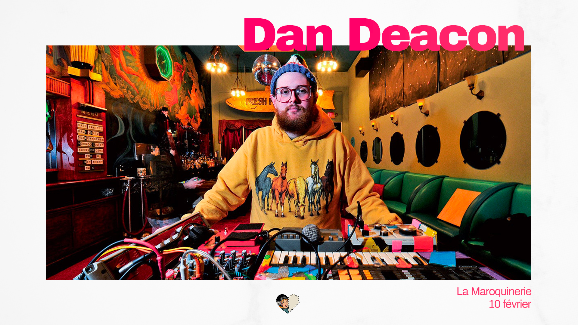 Dan Deacon à la Maroquinerie