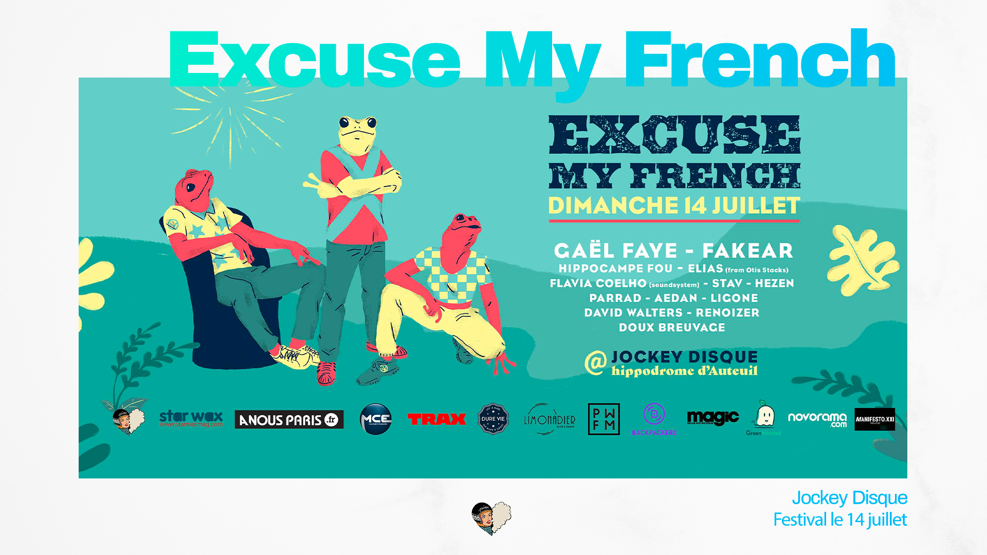 Excuse My French x Jockey Disque