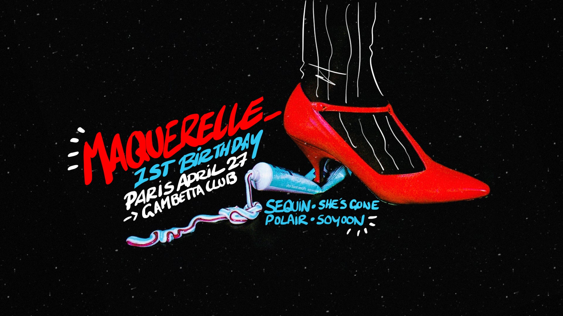 Viens souffler la première bougie du collectif maquerelle !