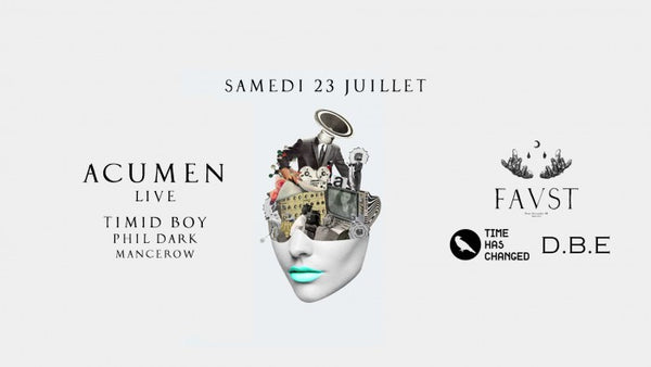 Concours : 2x2 places à gagner pour la soirée FAUST x TIME HAS Changed
