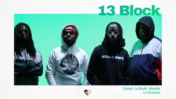 13 block en live à Marseille