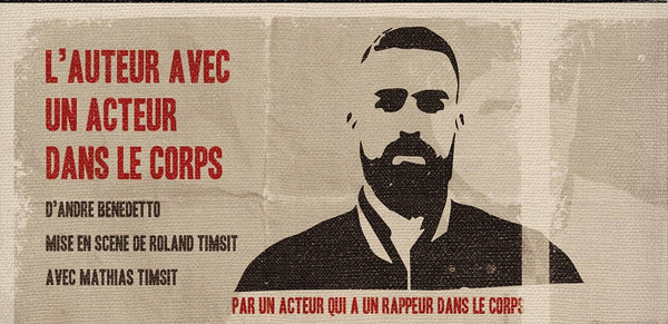 Théâtre : L'auteur avec un acteur dans le corps