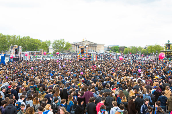 Le Printemps Solidaire de retour Place de La concorde pour un nouveau meeting-concert !