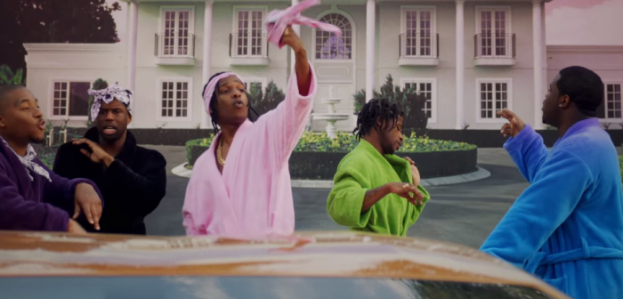 Peignoirs, pixels et licorne : 'Yamborghini High' - A$AP Mob