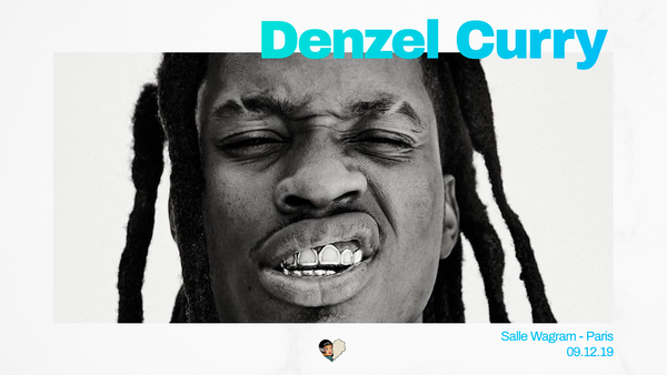 Denzel Curry en concert le 9 décembre