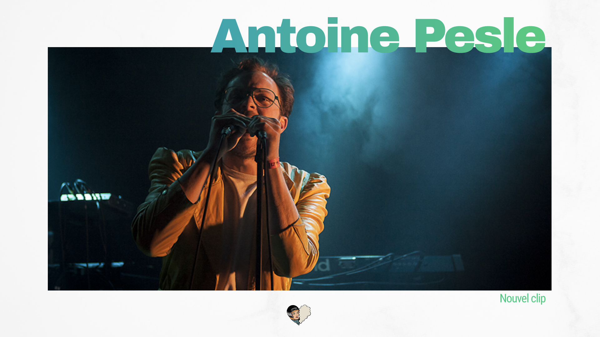 Antoine Pesle arrive avec son 