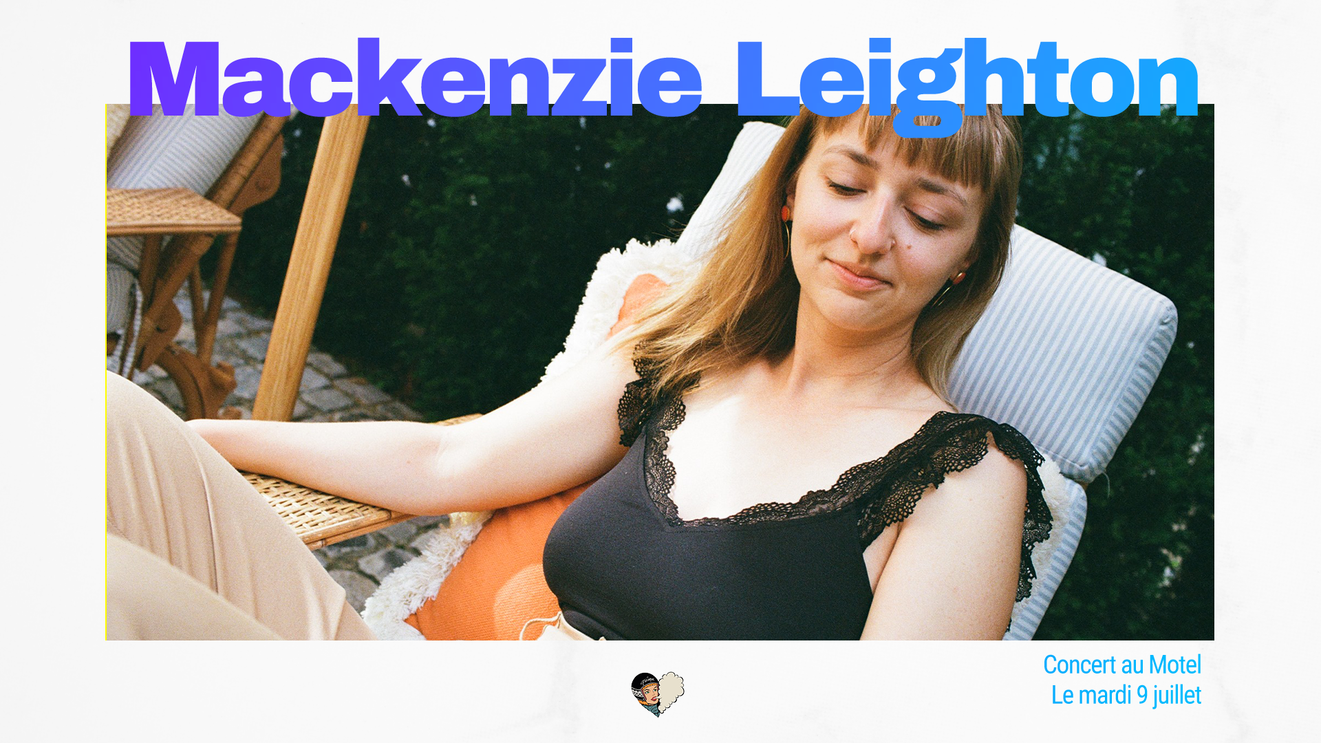 Mackenzie Leighton en concert au Motel !