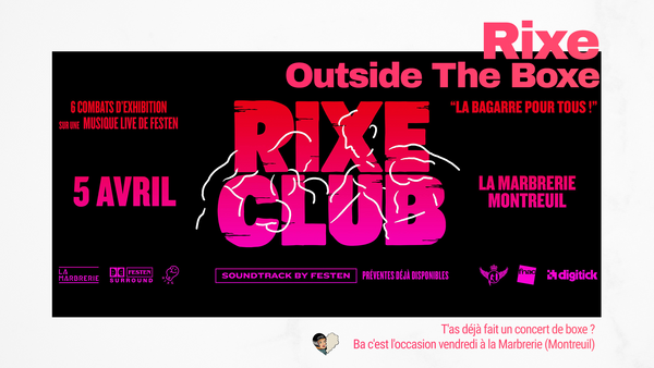 Une soirée outside the 